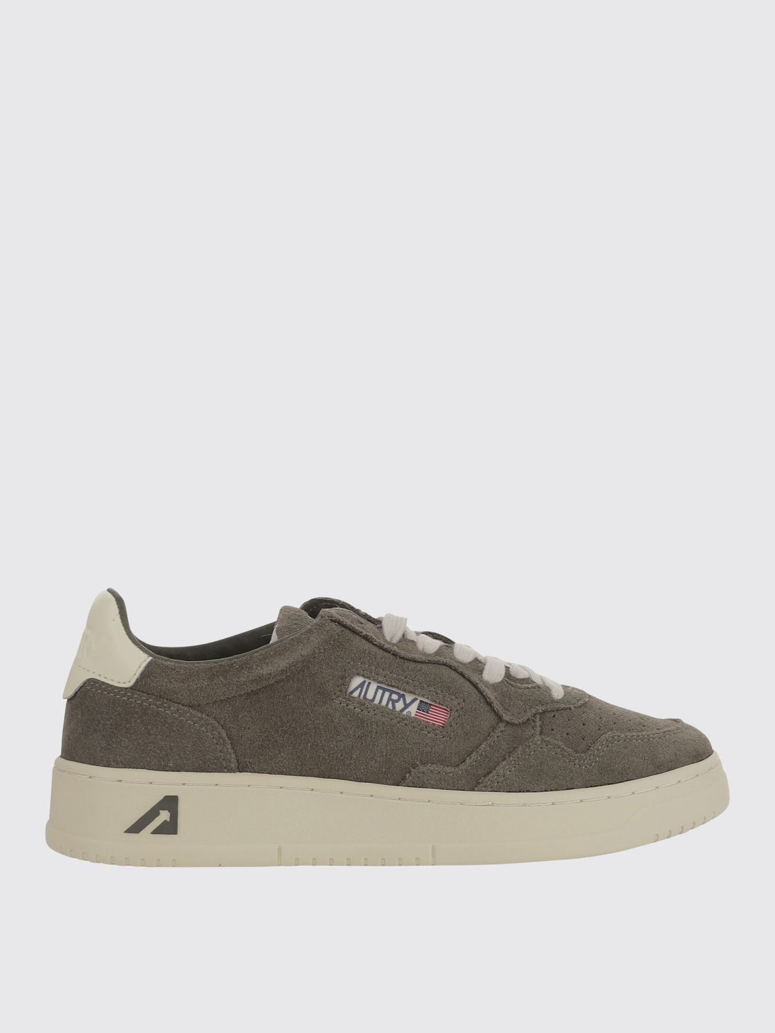 Autry Medalist Low Sneaker In Brown