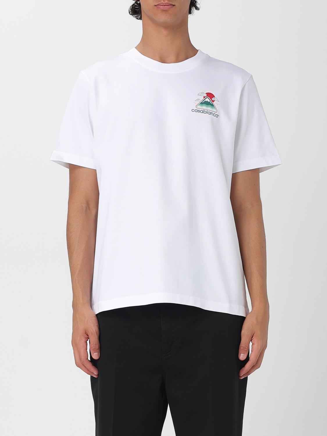 Casablanca Mountains Waves Print T-shirt