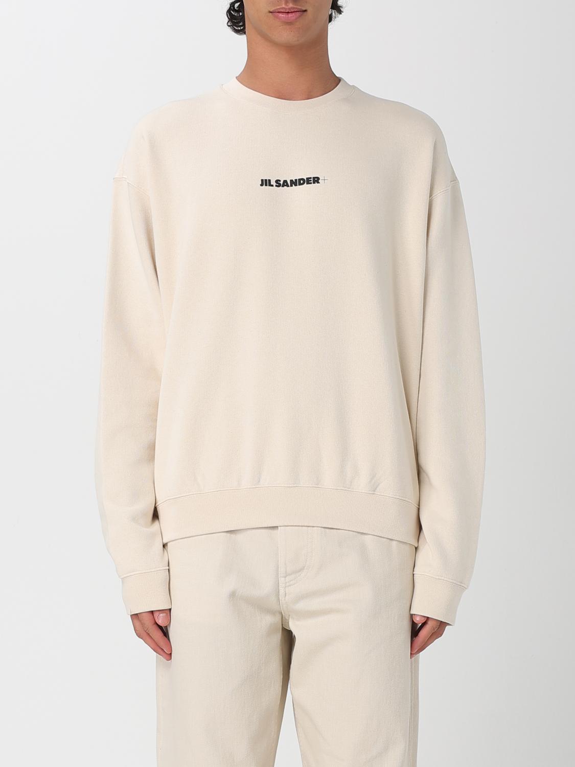 Jil Sander Logo Print Crewneck Sweatshirt In Multi