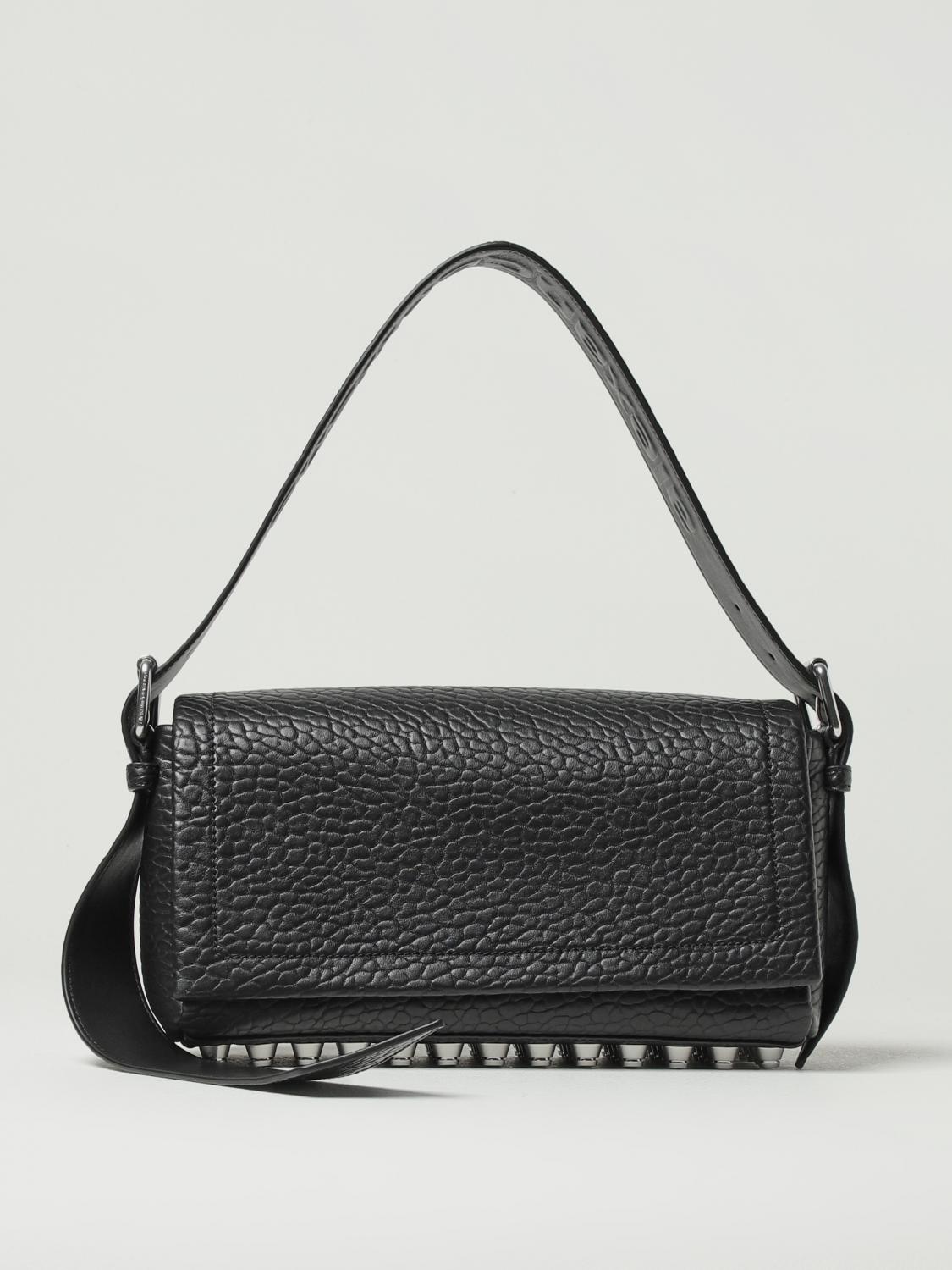 ★関税込み【Alexander Wang】Ricco スリム フラップバッグ Ricco Small Flap Bag in BLACK | alexanderwang®