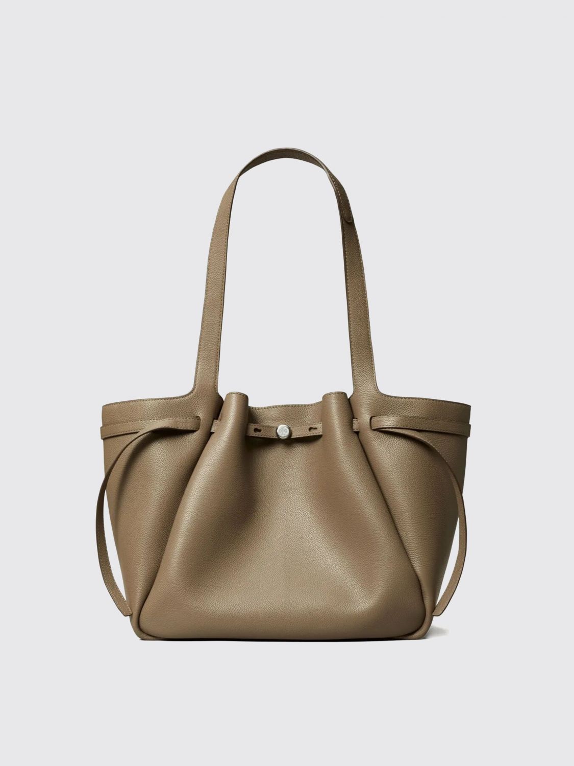 Tory Burch Romy Shopping Tote Bag In Gray