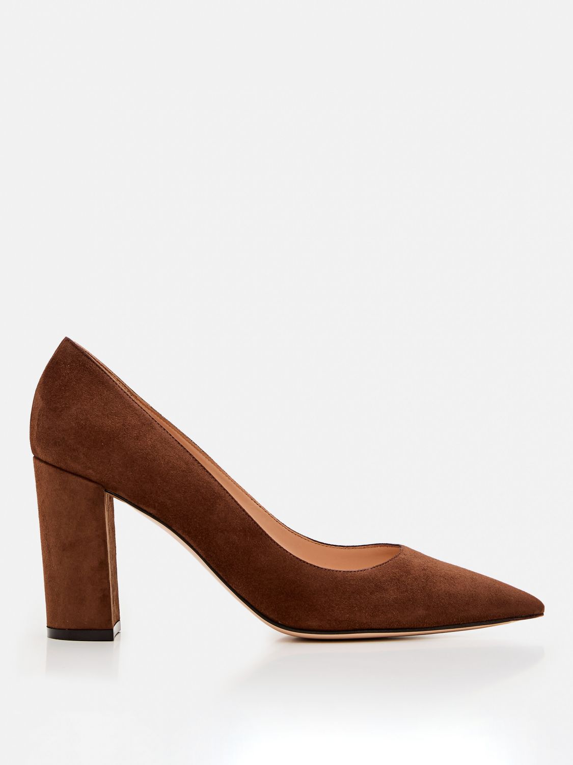 Gianvito Rossi Pumps Woman Color Brown In Brown
