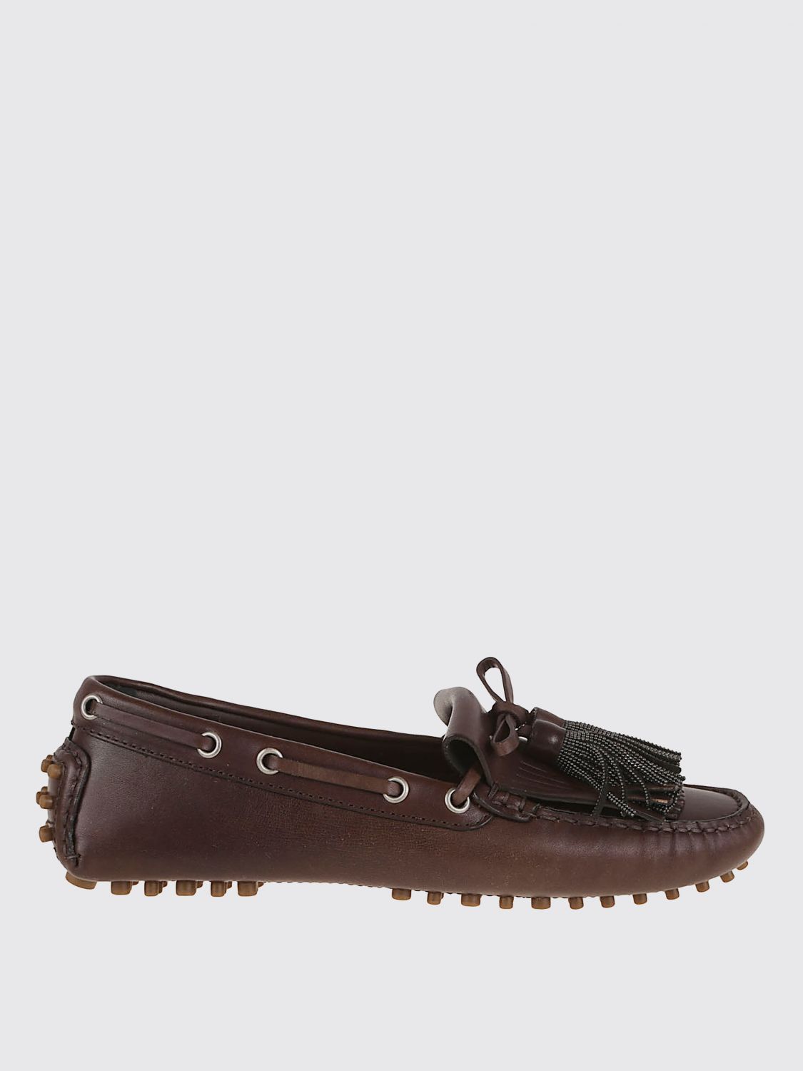 Brunello Cucinelli Loafers Woman Color Cocoa