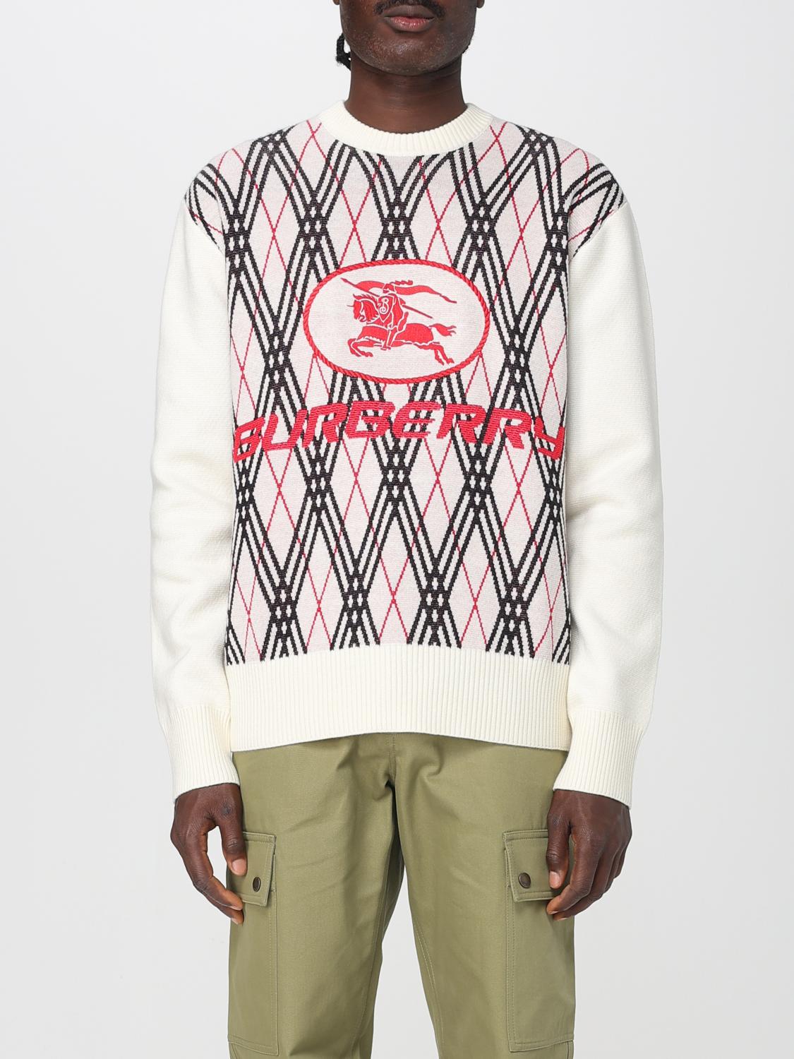 Sweater BURBERRY Men color Multicolor