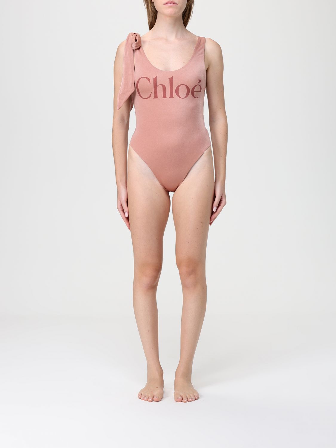 Chloé Swimsuit  Woman Color Pink In Multi