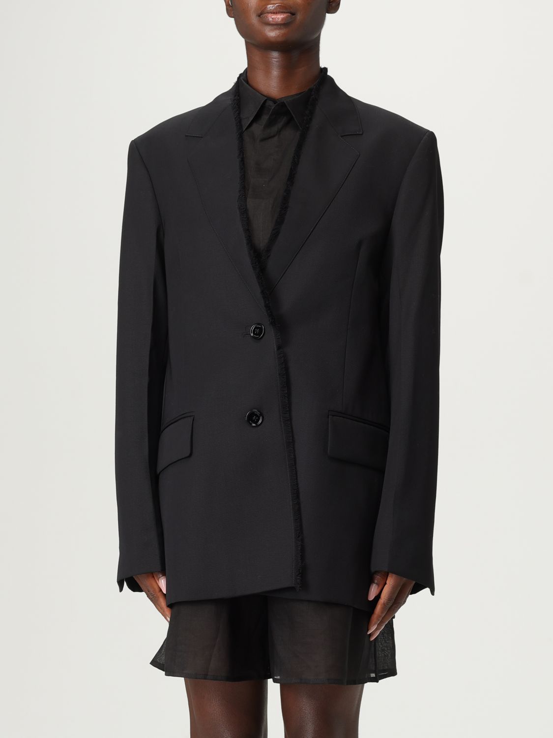 Totême Jacket Toteme Woman Color Black In Black
