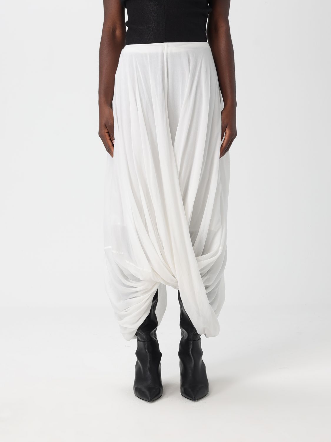 Totême Skirt Toteme Woman Color White In White