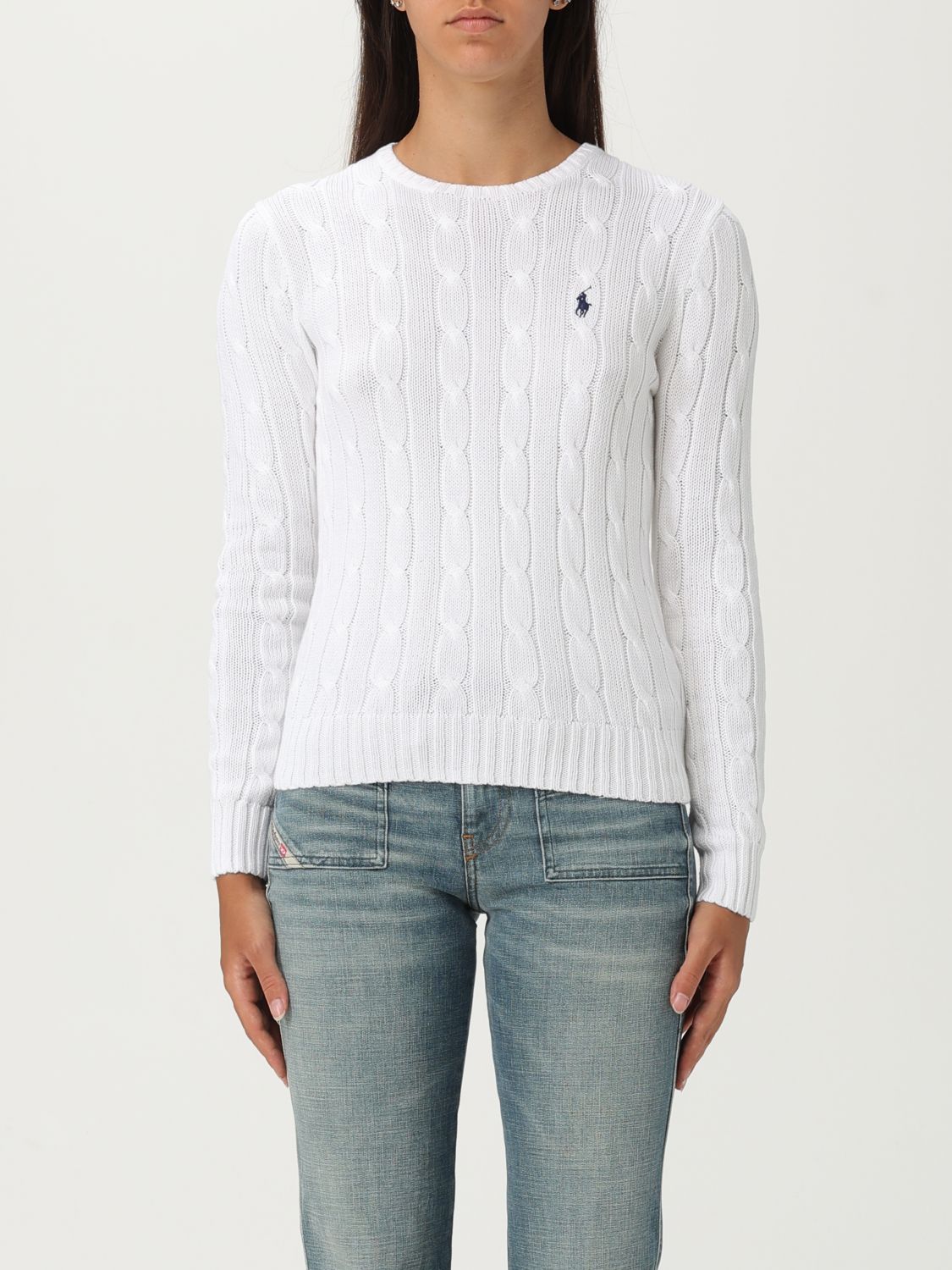 POLO RALPH LAUREN Sweater Woman color White