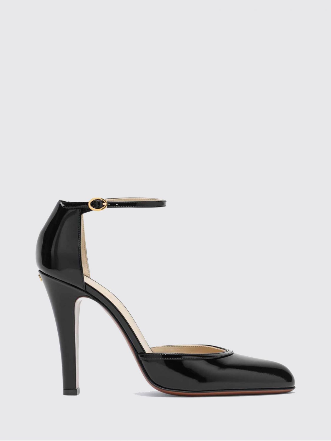 Valentino Garavani Hi Dolly Black Patent Leather Pumps