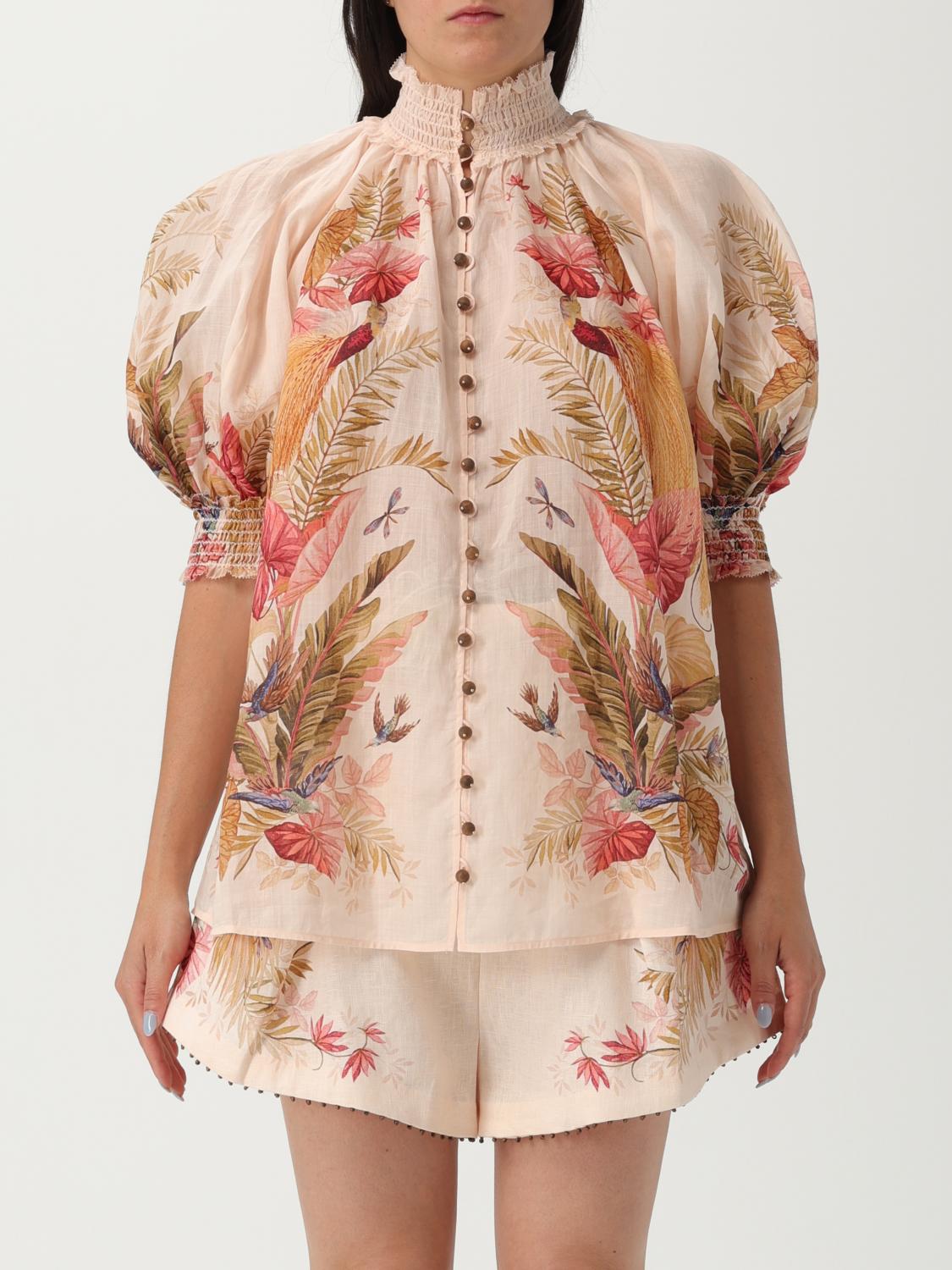 Zimmermann ZIMMERMANN Shirt Woman color Multicolor　ZIMMERMANN シャツ レディース カラー マルチカラー