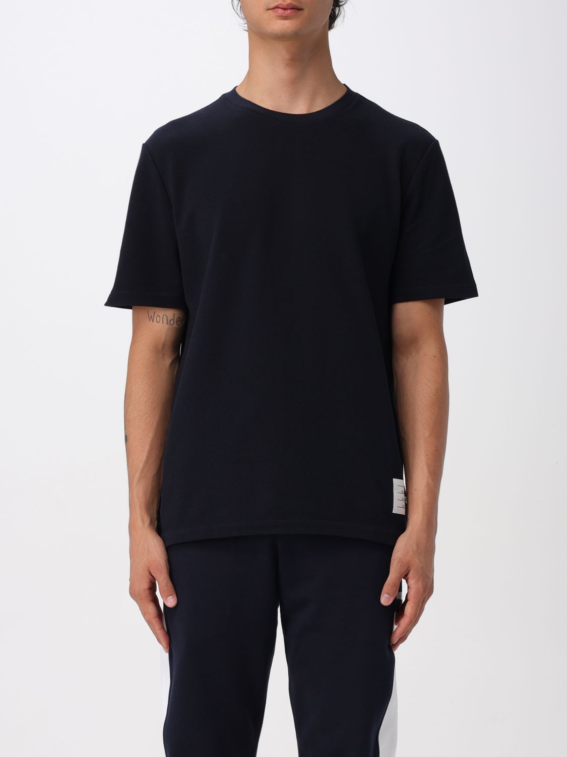 Thom Browne T-shirt Men Color Blue In Blue