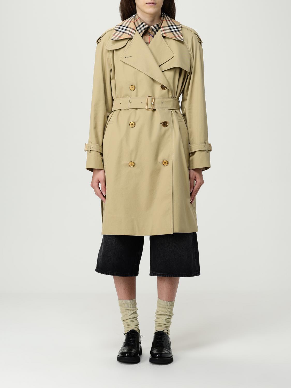 Burberry Jacket  Woman Color Beige In Neutral