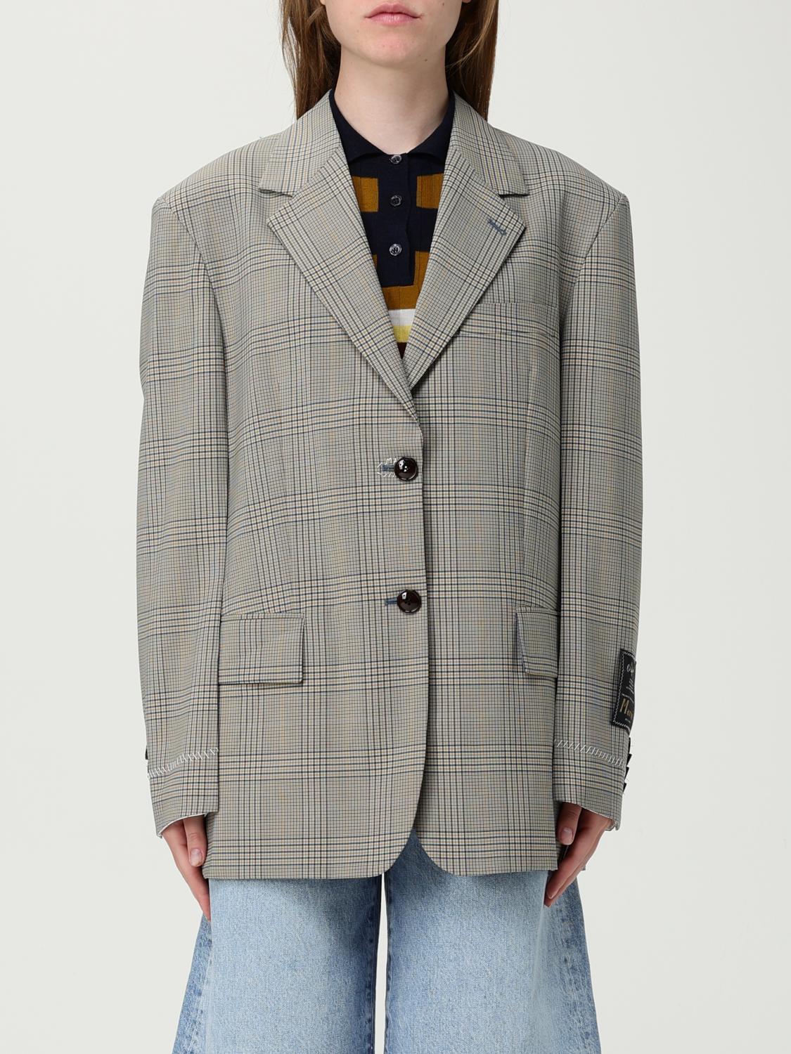 Marni Jacket  Woman Color Multicolor In Gray