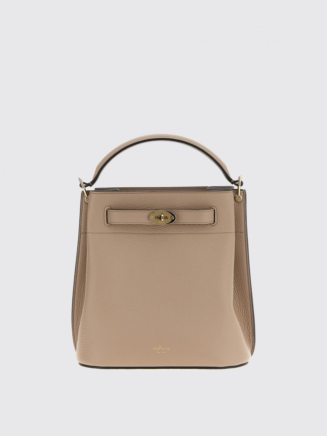 Mulberry Mini Islington Bucket Cross Body Bag In Neutral