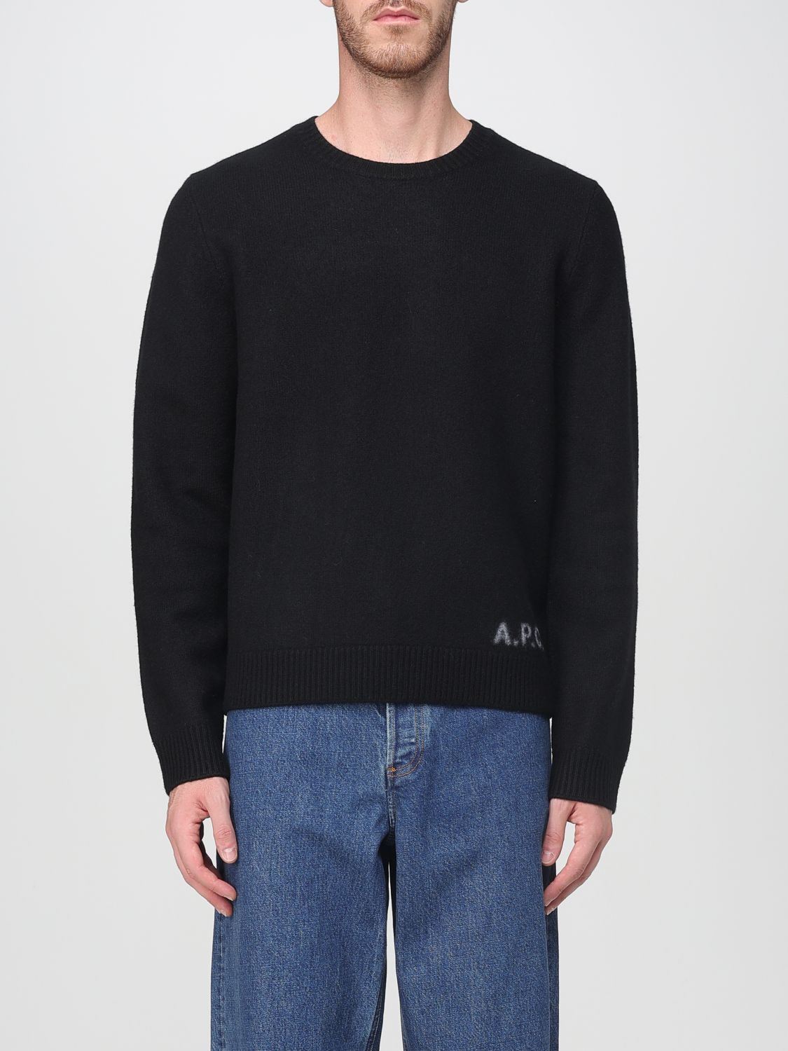 Apc Sweater A. P.c. Men Color Black In Black