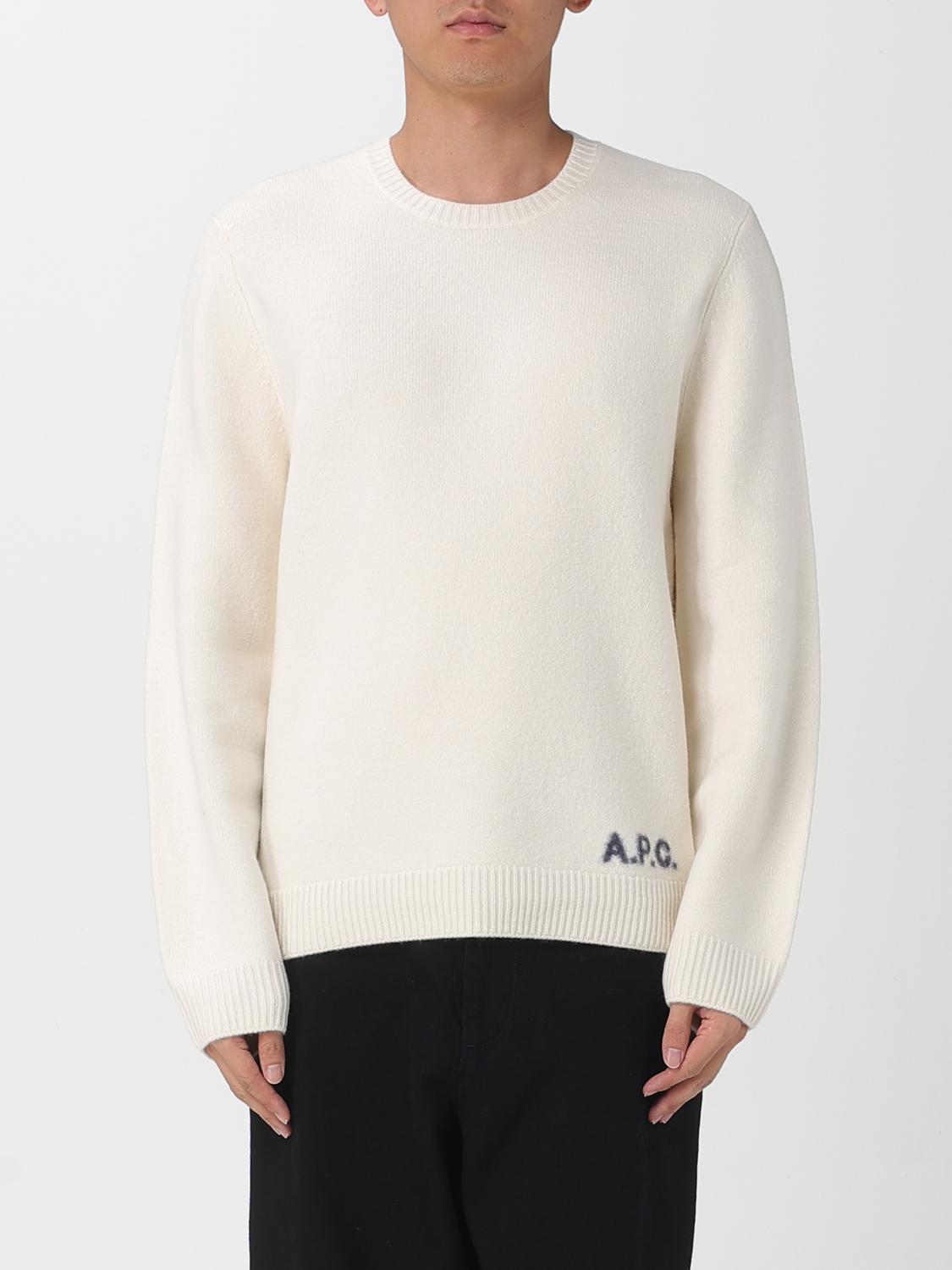 Apc Sweater A. P.c. Men Color Beige In Nude