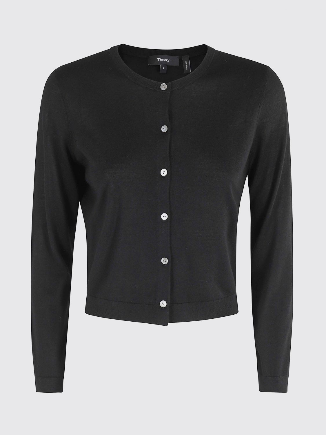 Theory 'short Cardi S' Cardigan In Multi