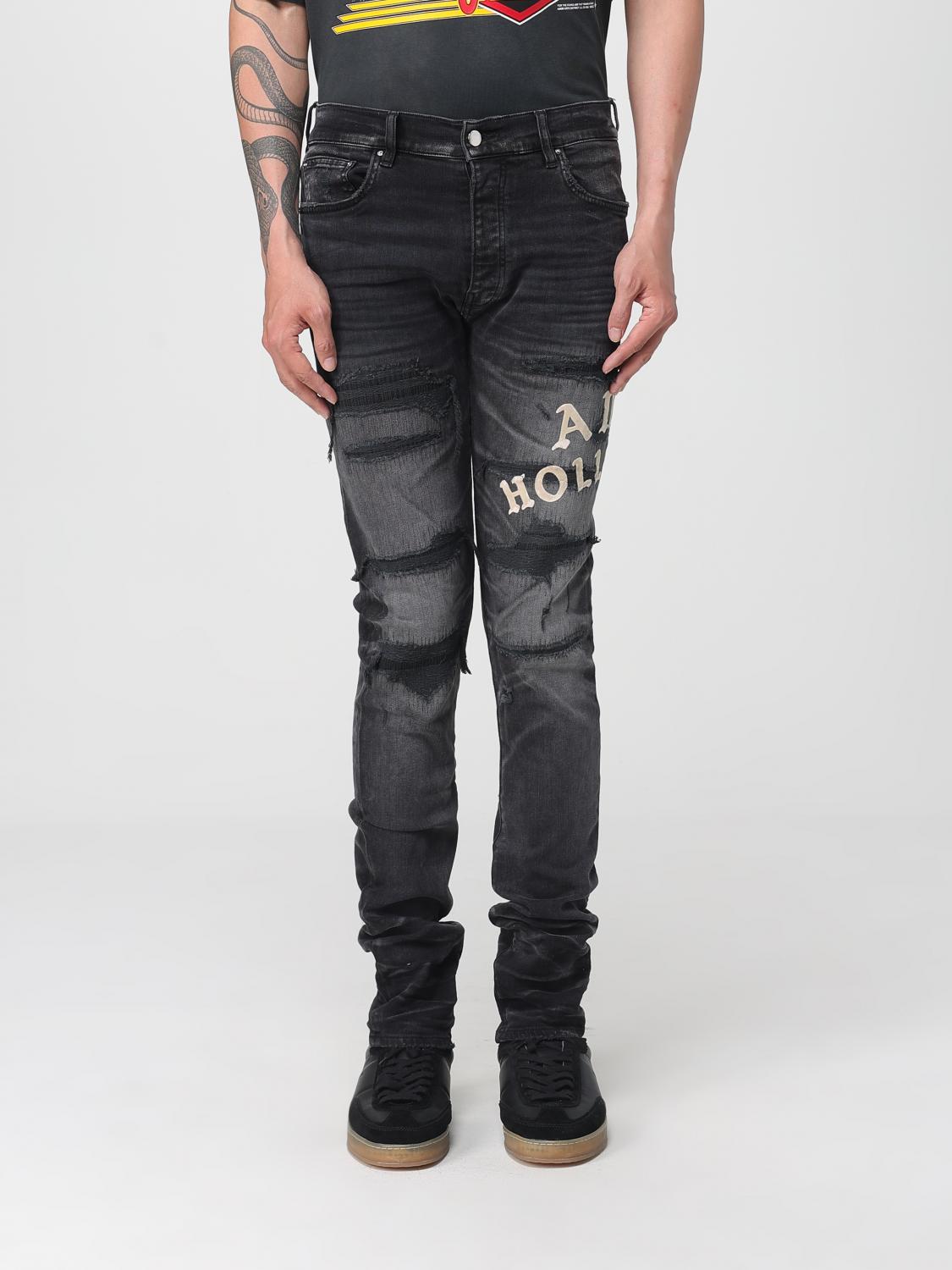 Jeans AMIRI Men color Black