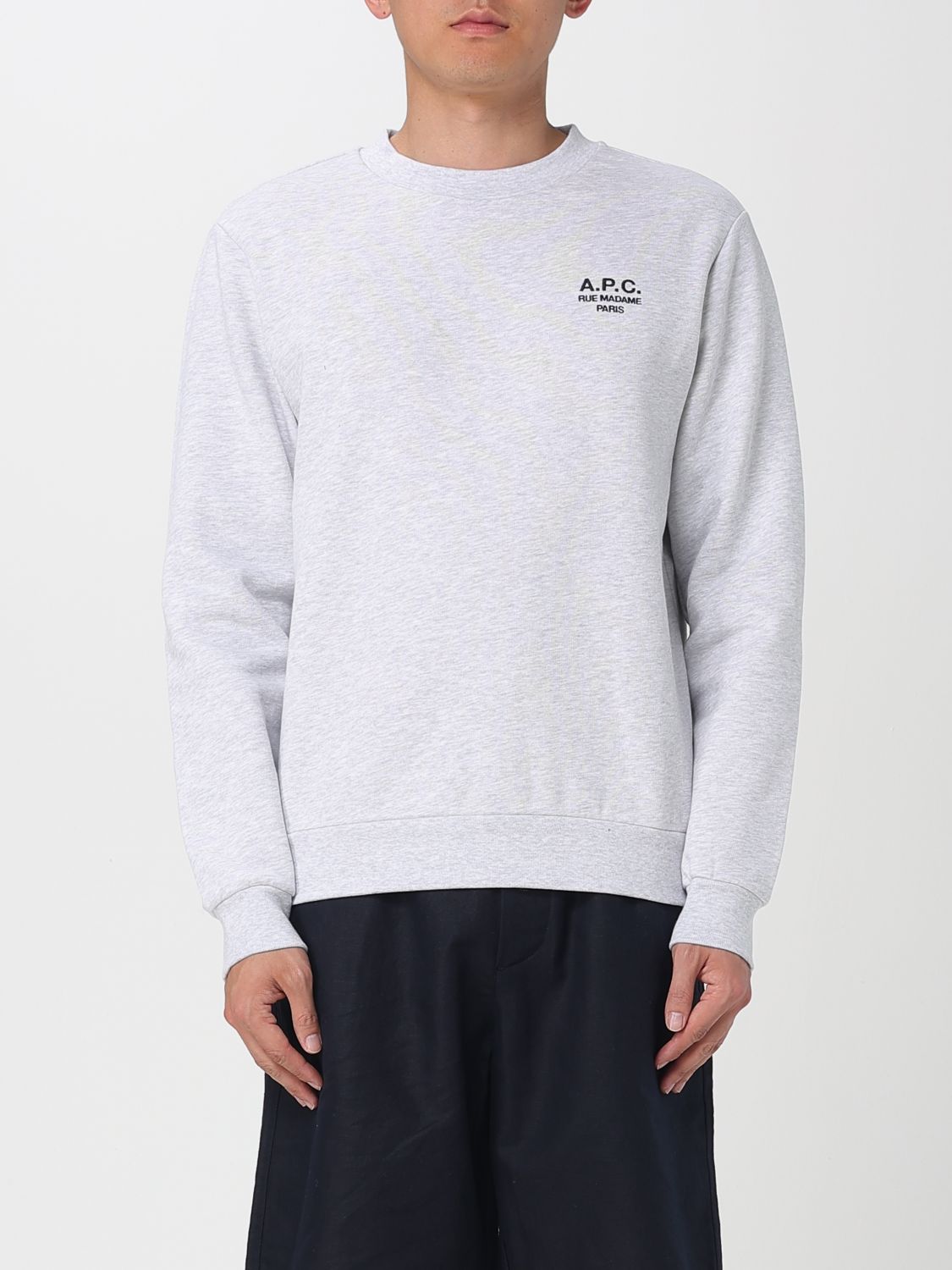 Apc Sweatshirt A. P.c. Men Color Grey In White