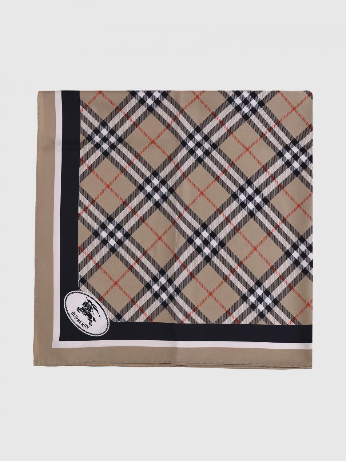 BURBERRY Foulard VIntage Check in seta stampata