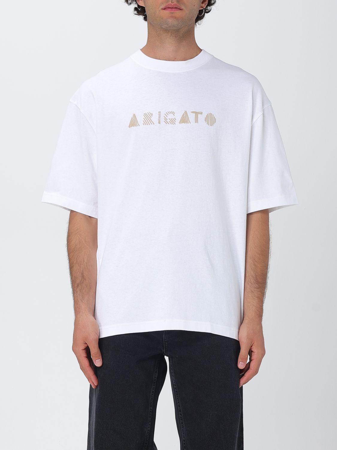 Axel Arigato Graphic-print T-shirt In White