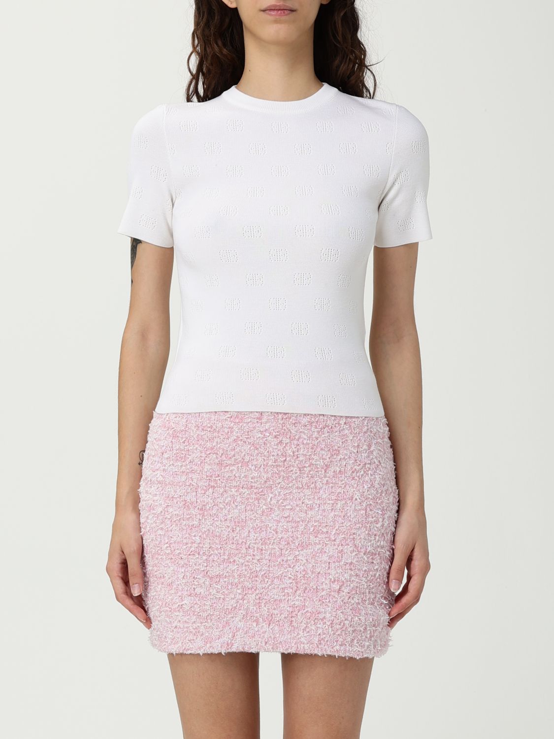 Balenciaga Sweater  Woman Color White In White