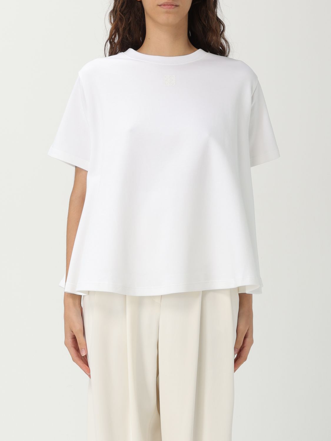 Loewe T-shirt Woman White In White