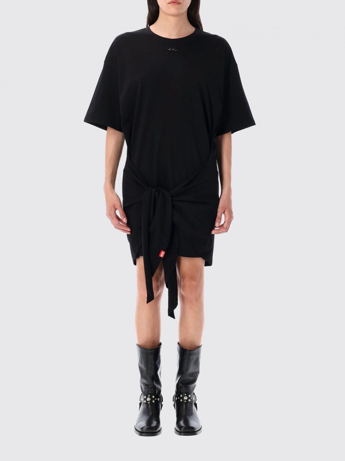 Diesel Γυναικών Μαύρο Dress Woman Color