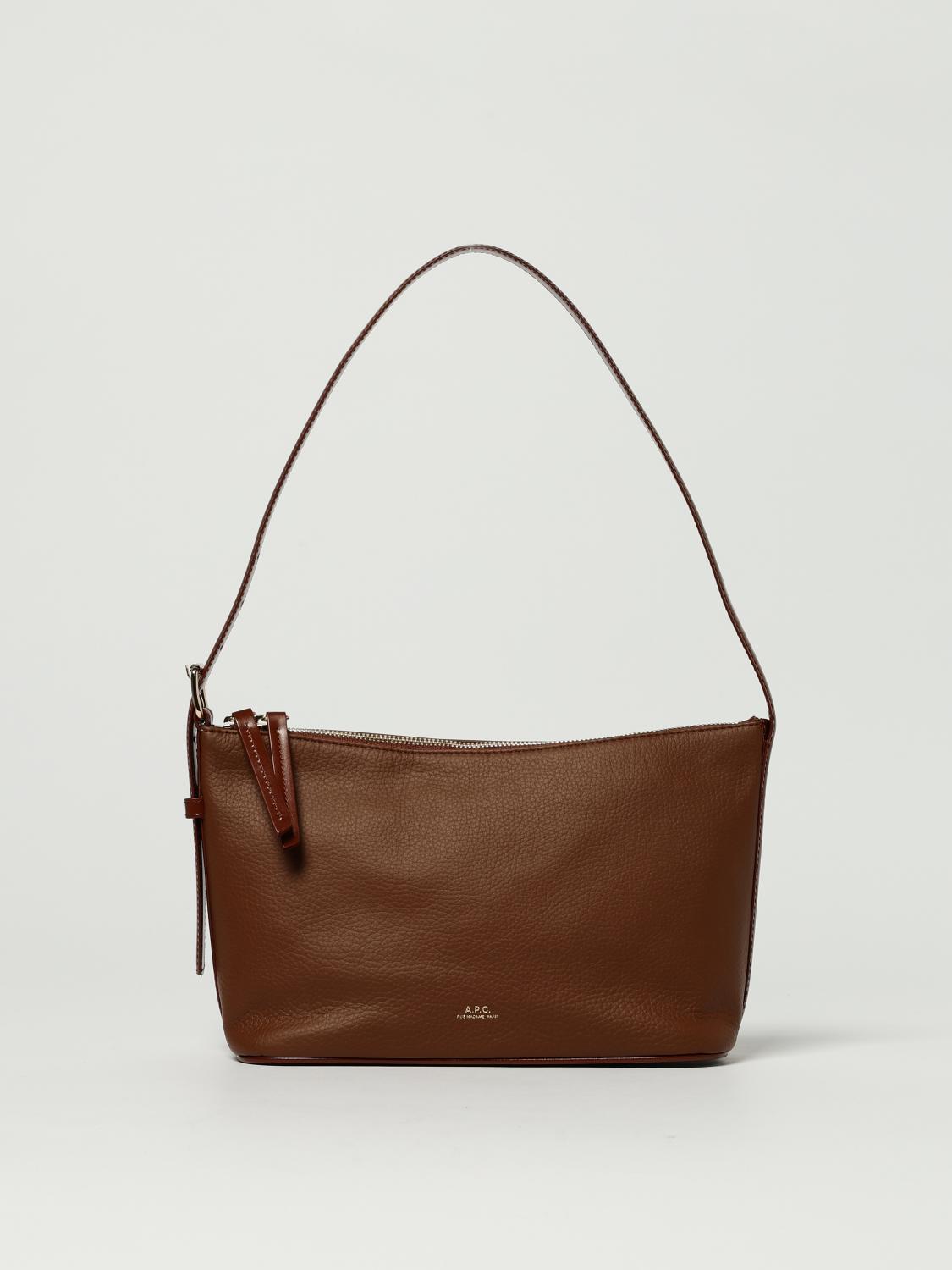 Apc Handbag A. P.c. Woman Color Brown In Brown