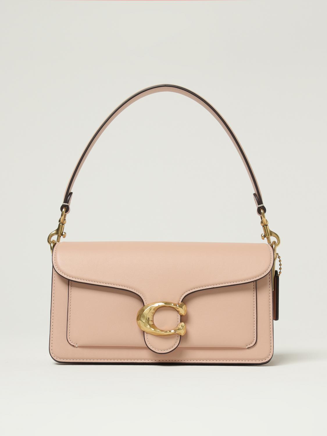 Coach Borsa A Mano Tabby 26 In Pelle Rosa Cipria Donna