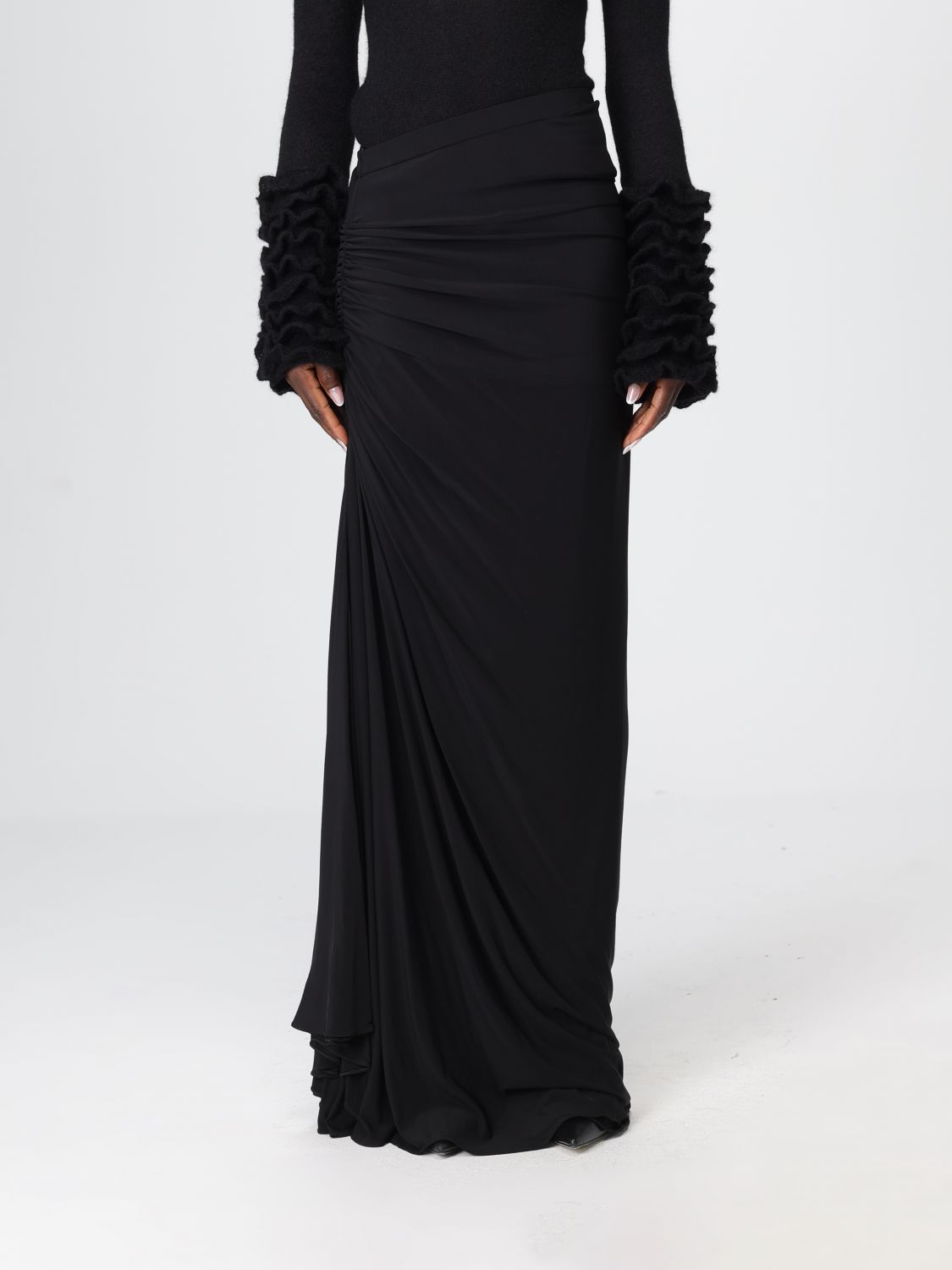 Skirt ALAÏA Woman color Black