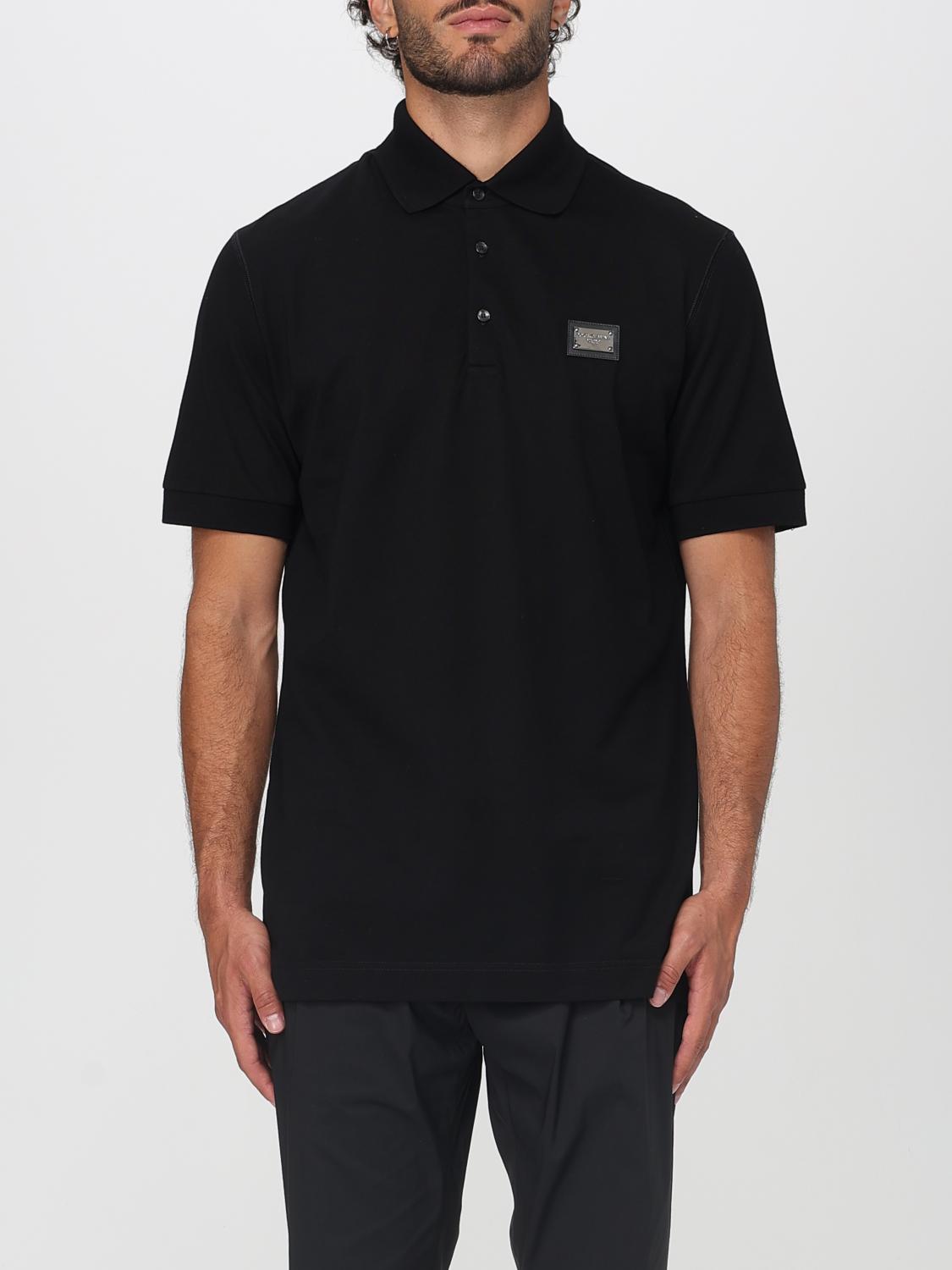 Polo Shirt DOLCE & GABBANA Men color Black Polo Shirt DOLCE & GABBANA Men color Black