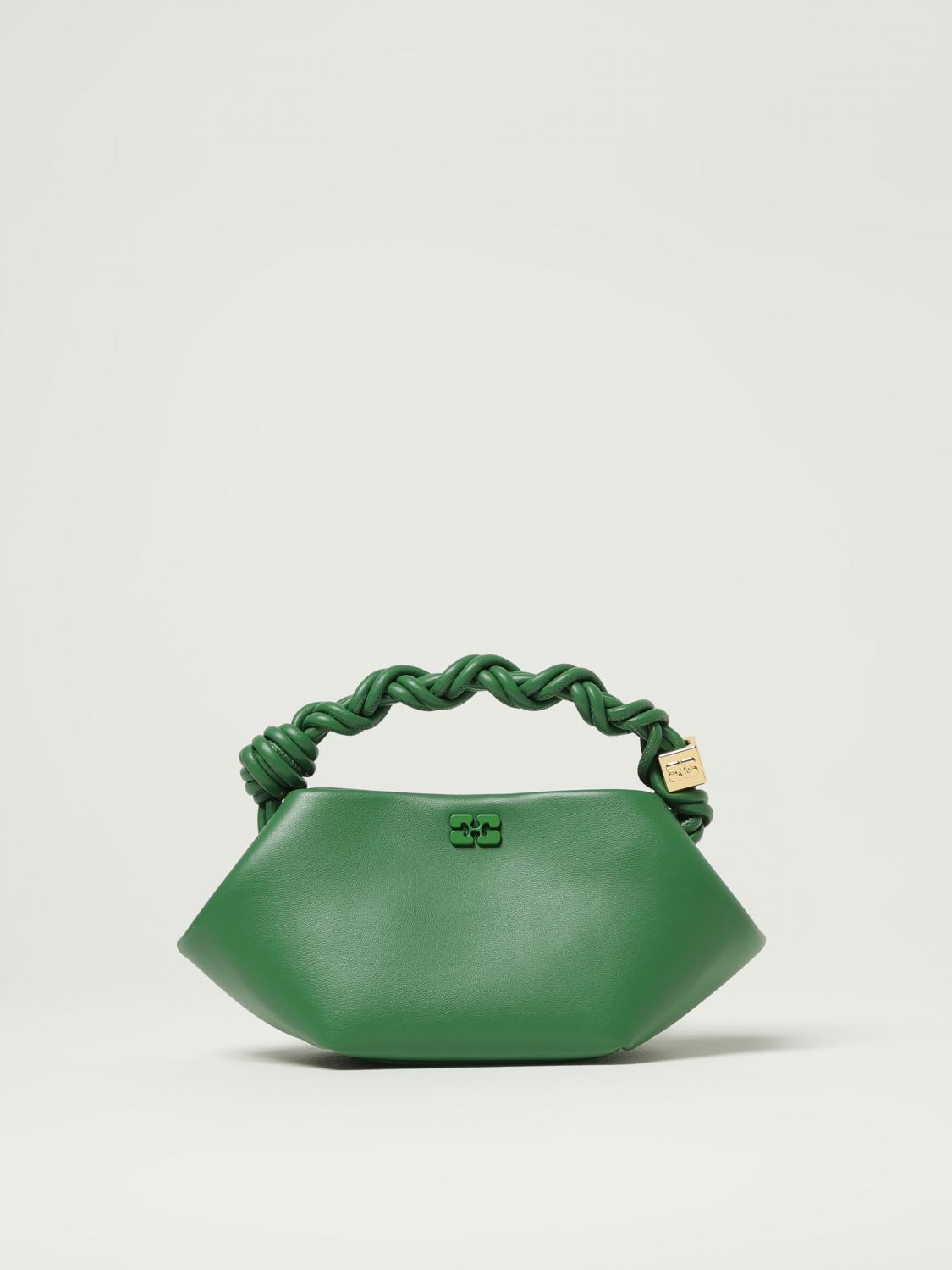 Ganni Handbag  Woman Color Green