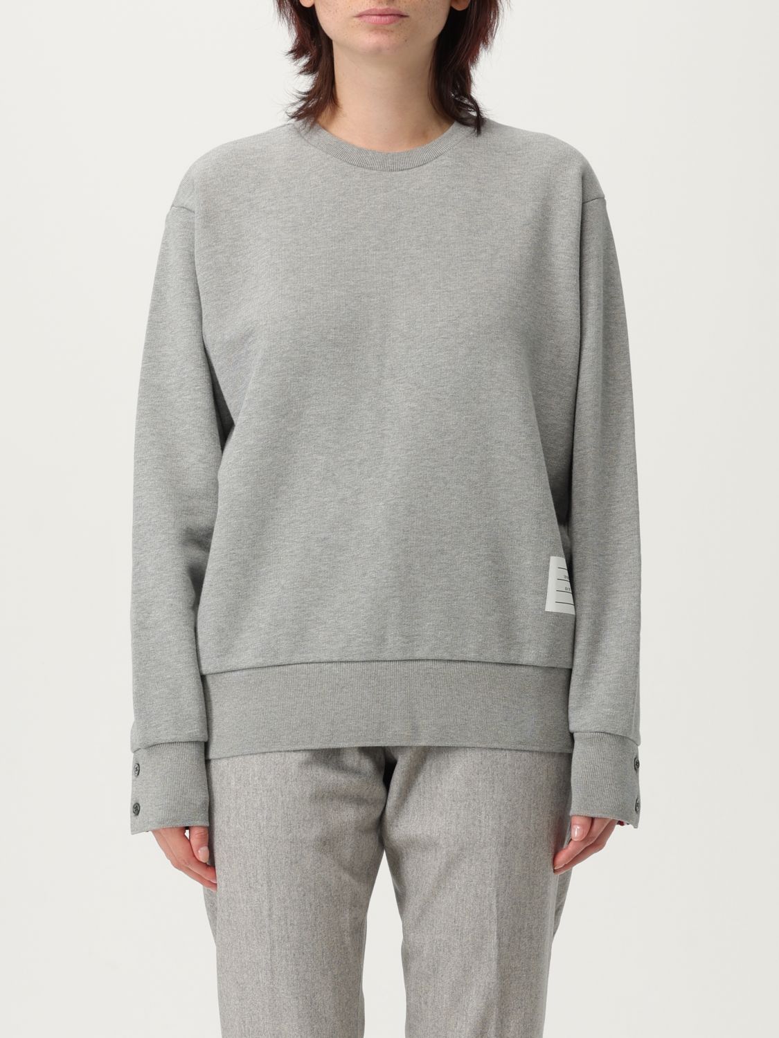 Thom Browne Sweatshirt  Woman Color Grey