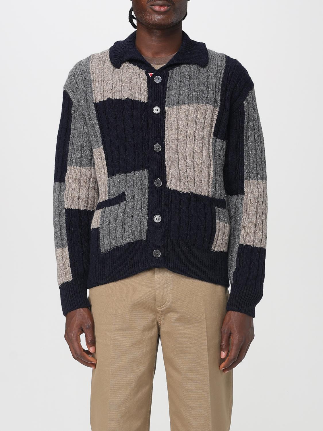 Thom Browne Cardigan  Men Color Navy In Blue