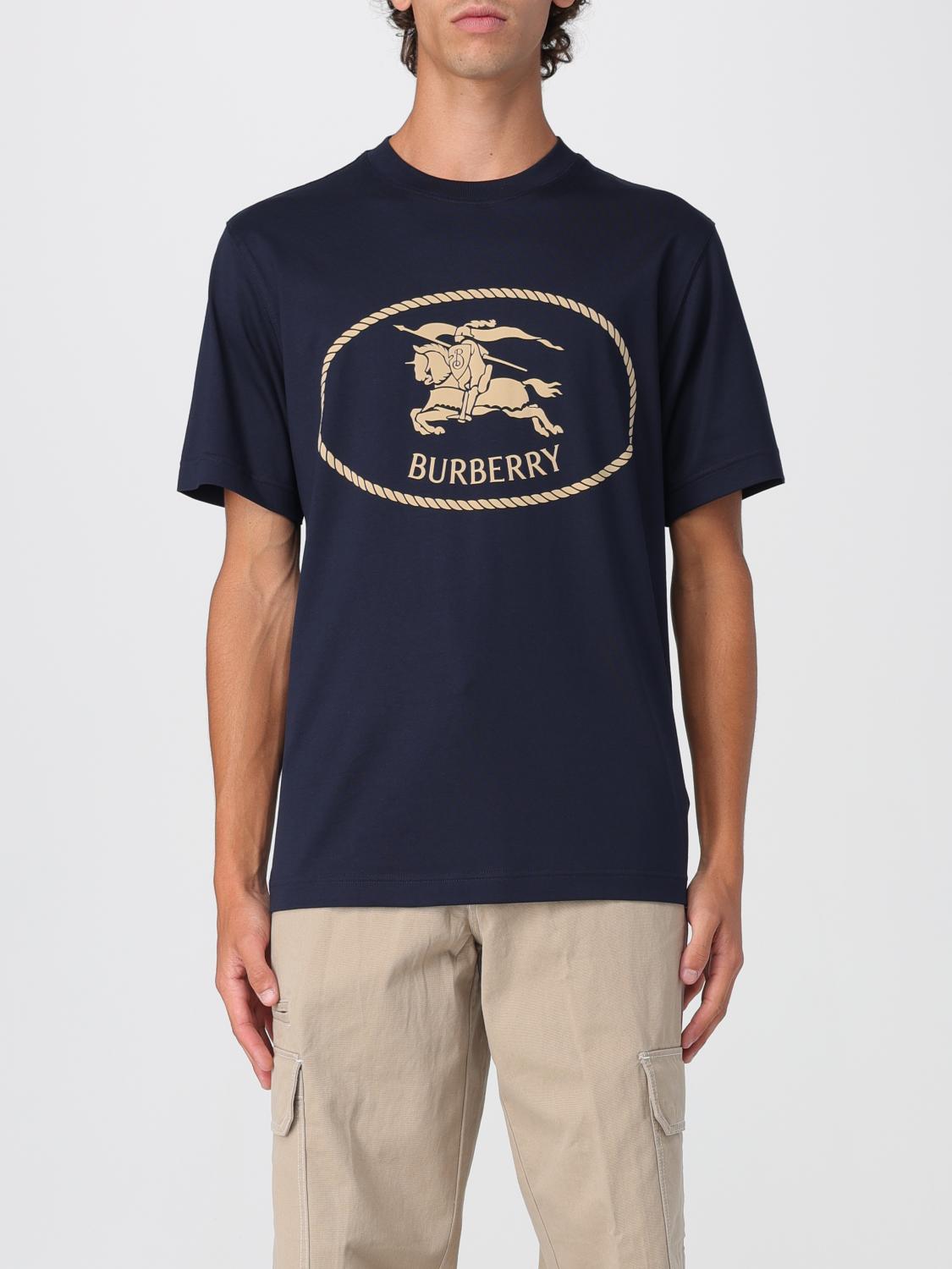 T-Shirt BURBERRY Men color Navy
