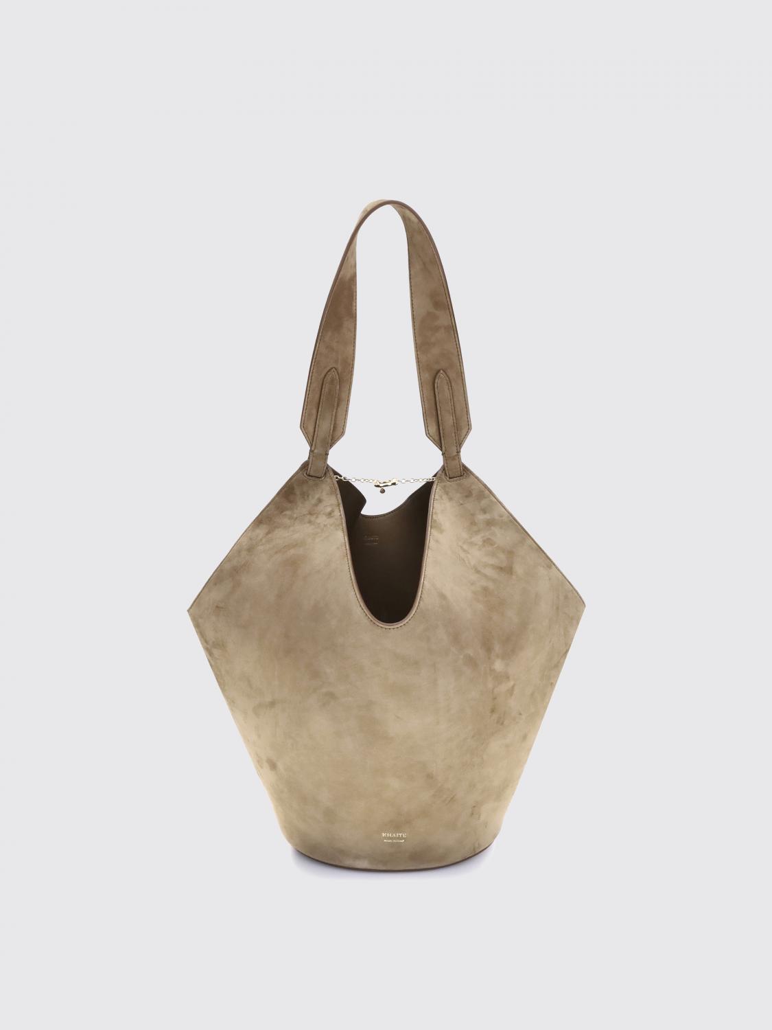 Shoulder Bag KHAITE Woman color Mud