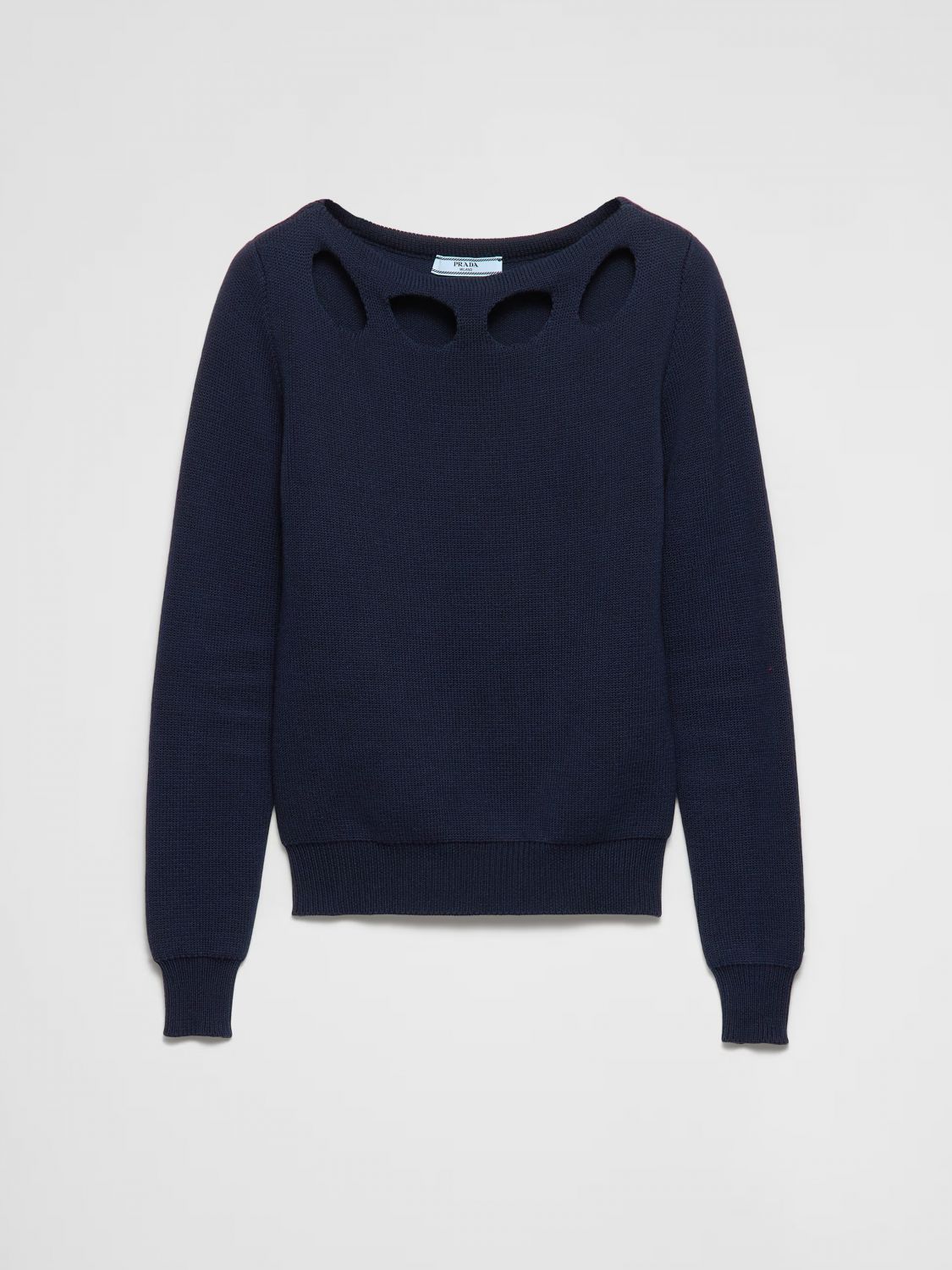 Prada Sweater Woman In Blue