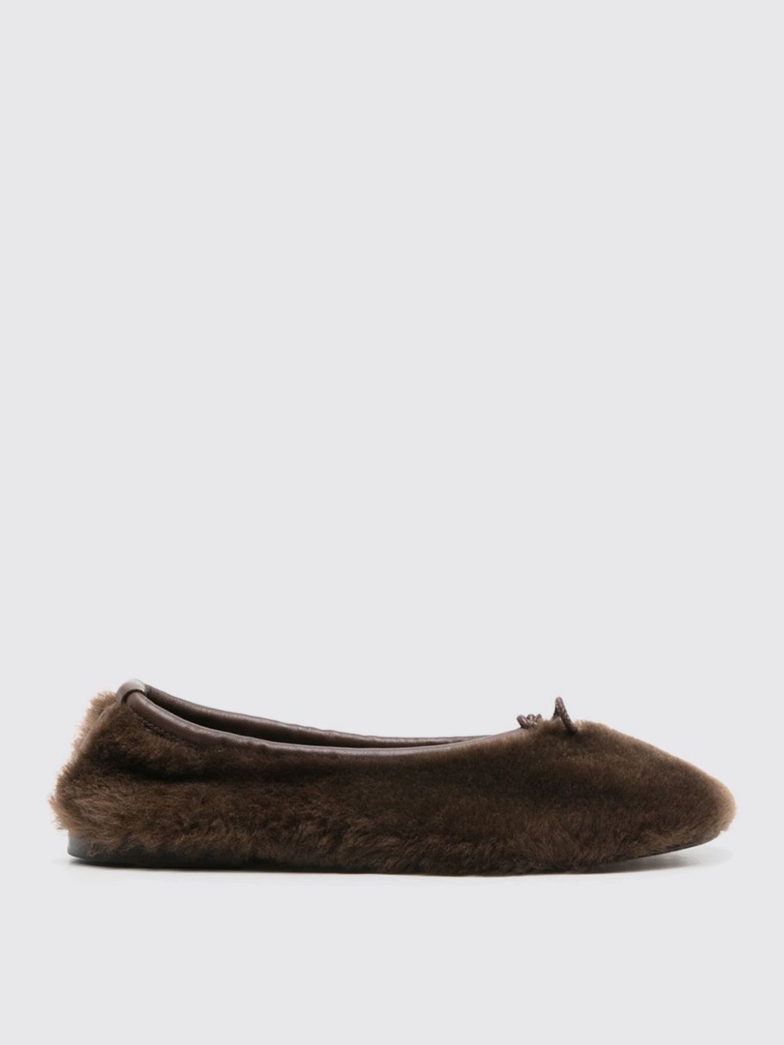 Hereu Ballet Flats Woman Color Brown