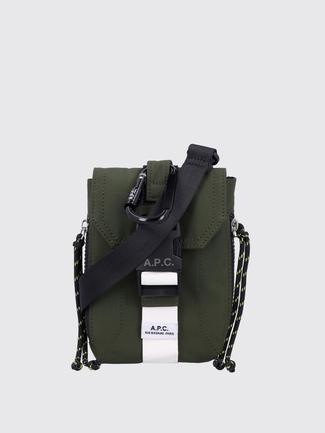 Shoulder Bag A. P.C. Men color Military Shoulder Bag A. P.C. Men color Military