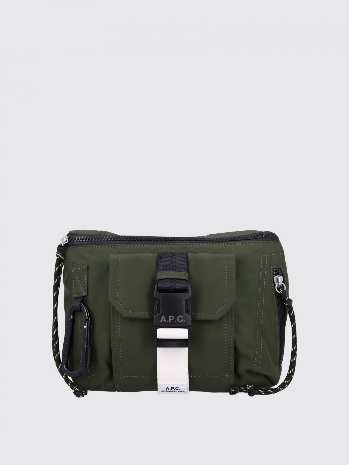 Belt Bag A. P.C. Men color Military Belt Bag A. P.C. Men color Military