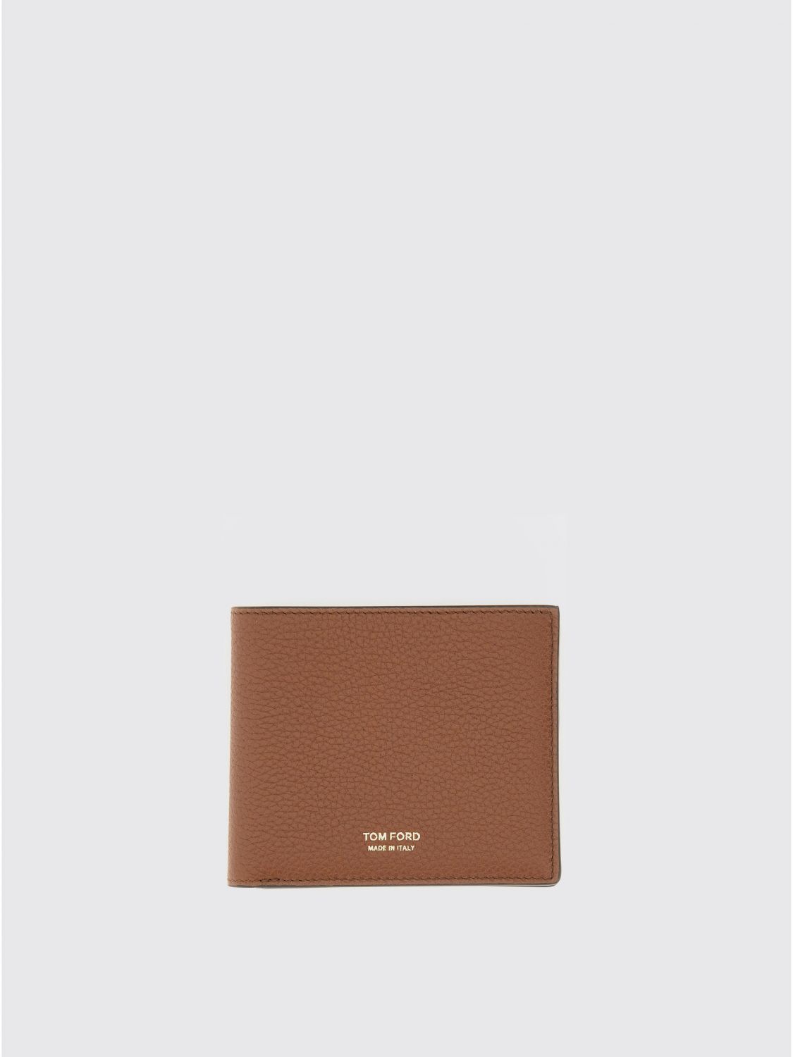 Tom Ford Wallet Men Color Leather In Brown
