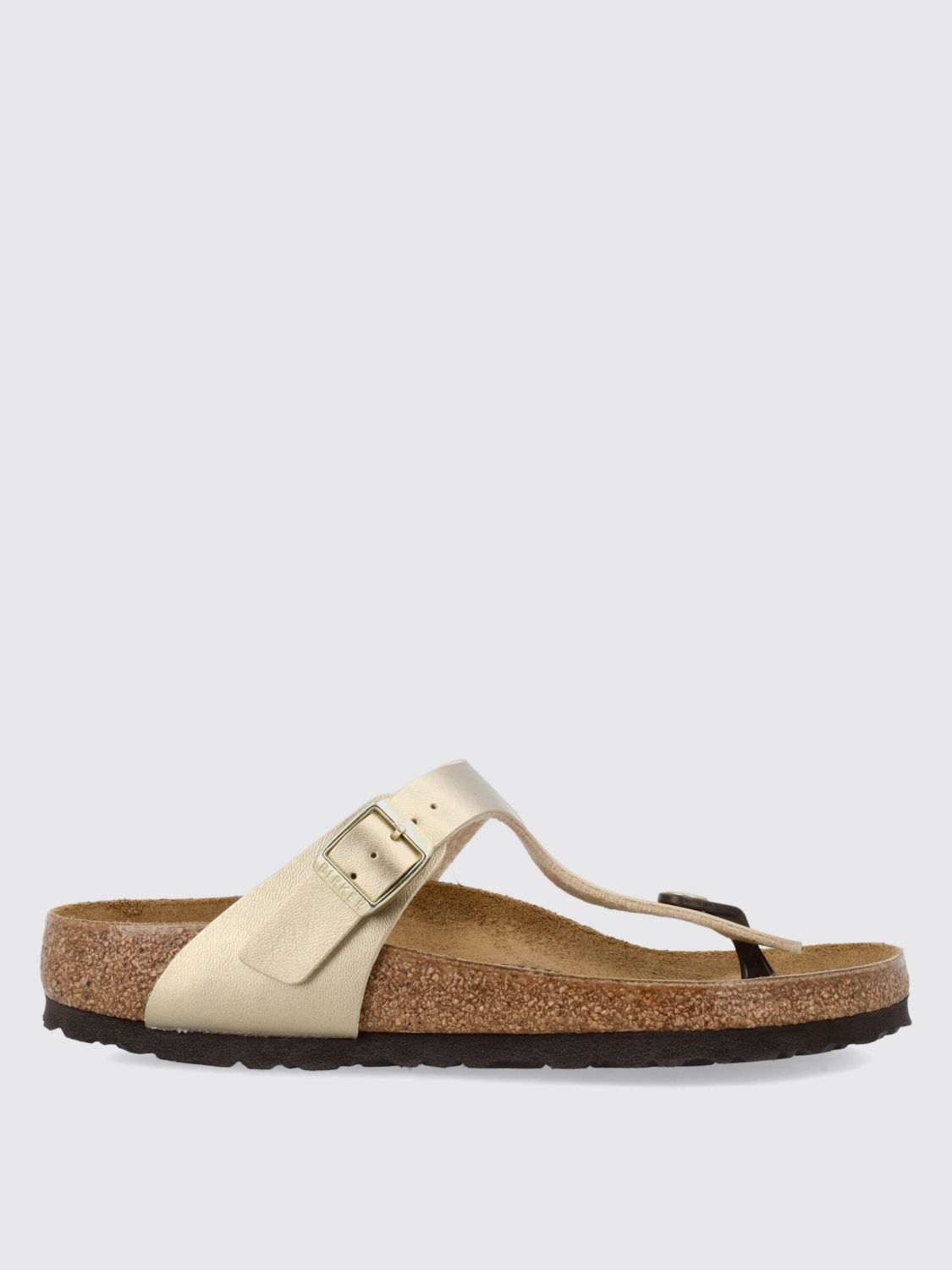 Birkenstock Flat Shoes  Woman Color Gold