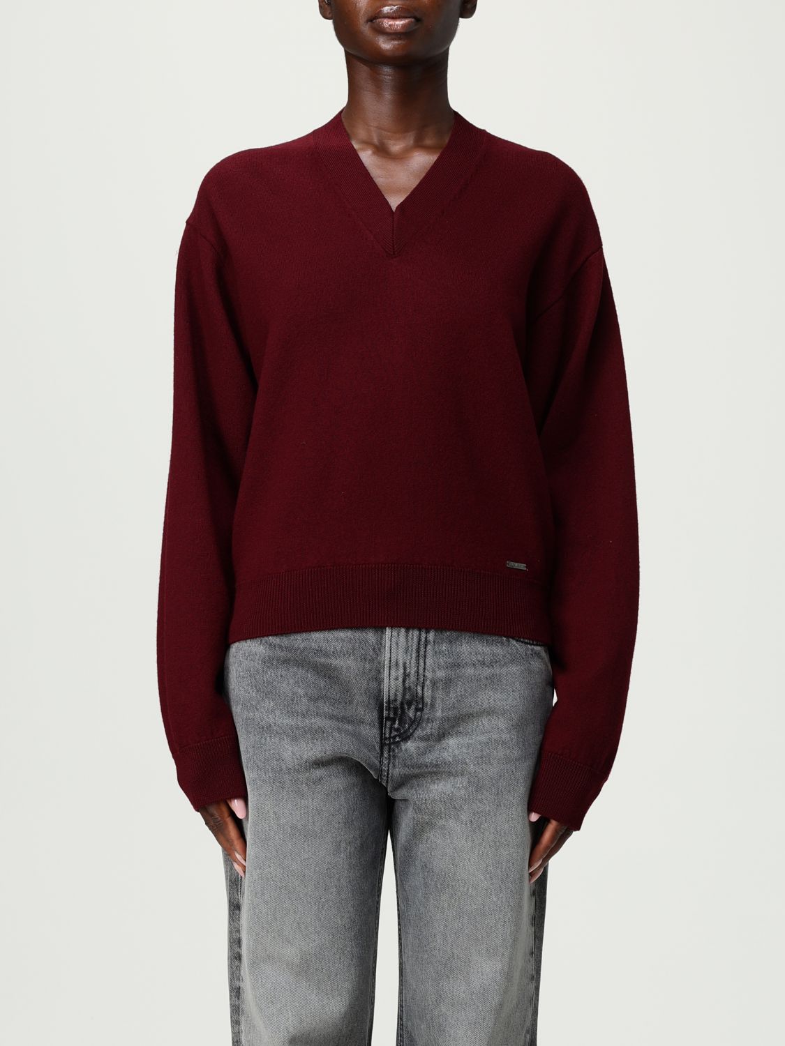 Dsquared2 Cardigan  Woman Color Burgundy In Red