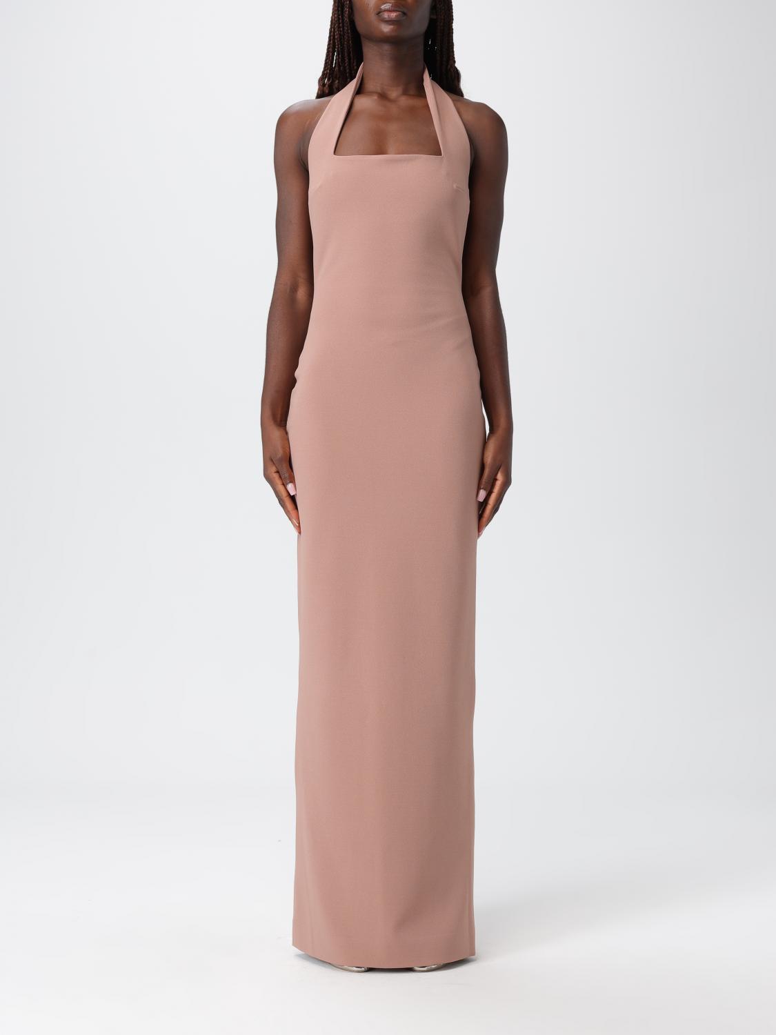 Solace London Dress  Woman Color Cocoa In Brown