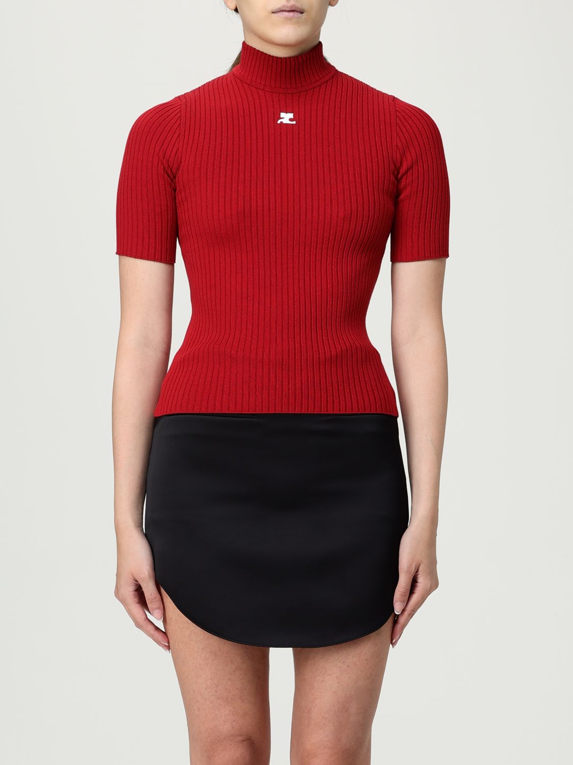 Courrèges Courreges 'reedition' Sweater In Red
