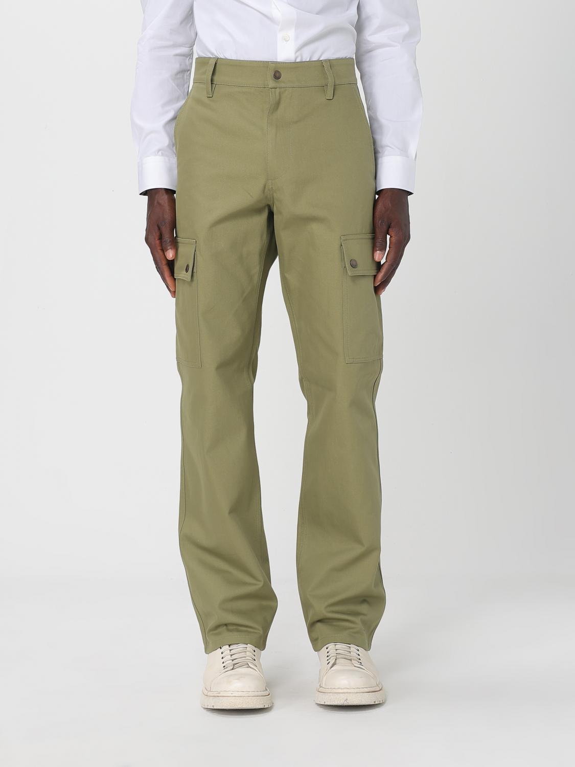 BURBERRY Hose Herren Farbe Grün
