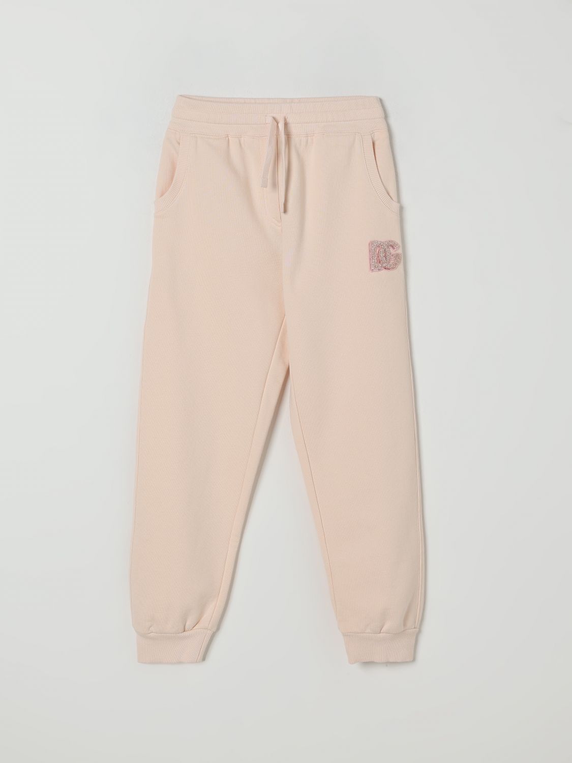 Dolce & Gabbana Pants  Kids Color Pink In Brown