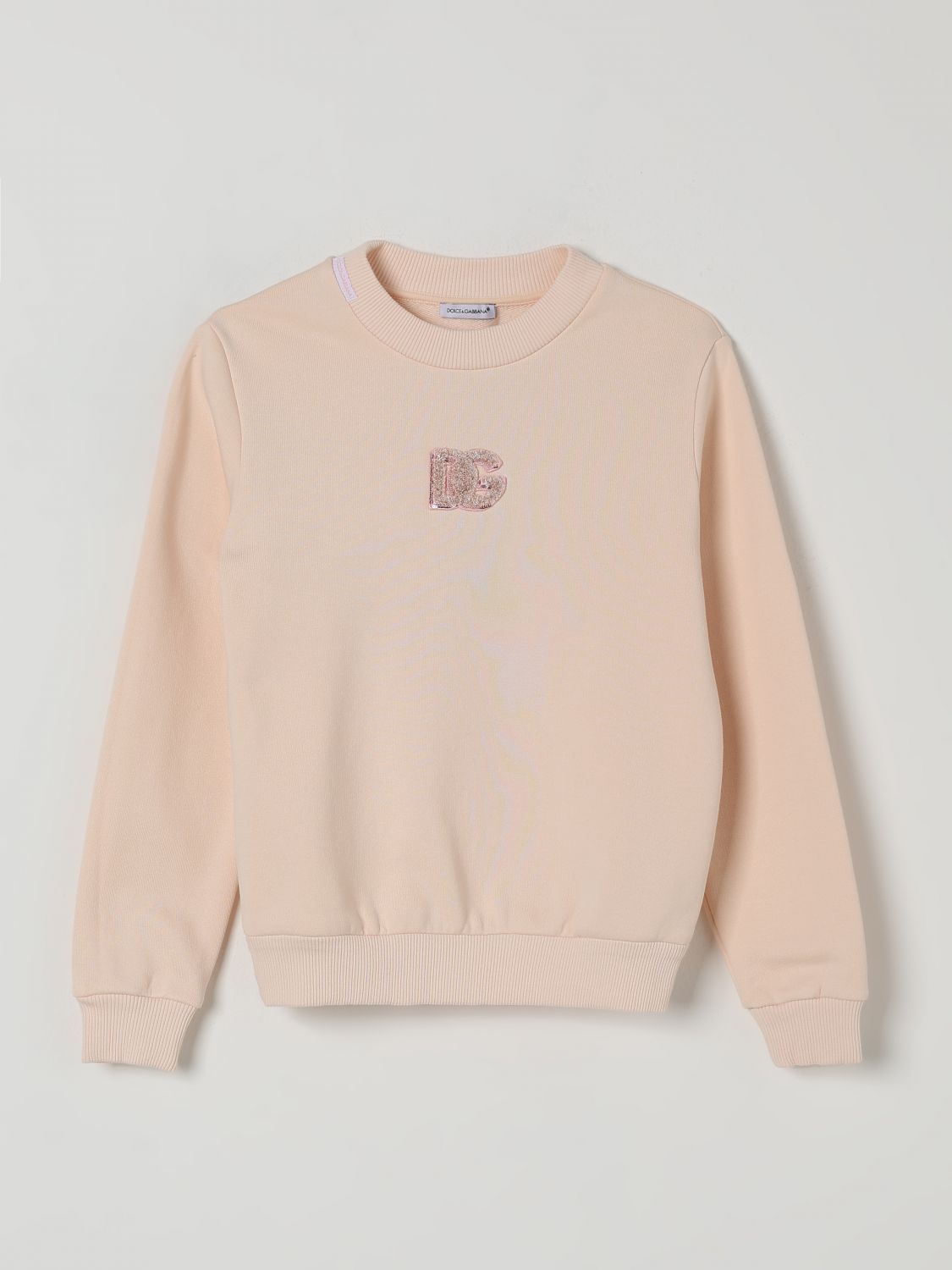 Dolce & Gabbana Sweater  Kids Color Pink In Neutral