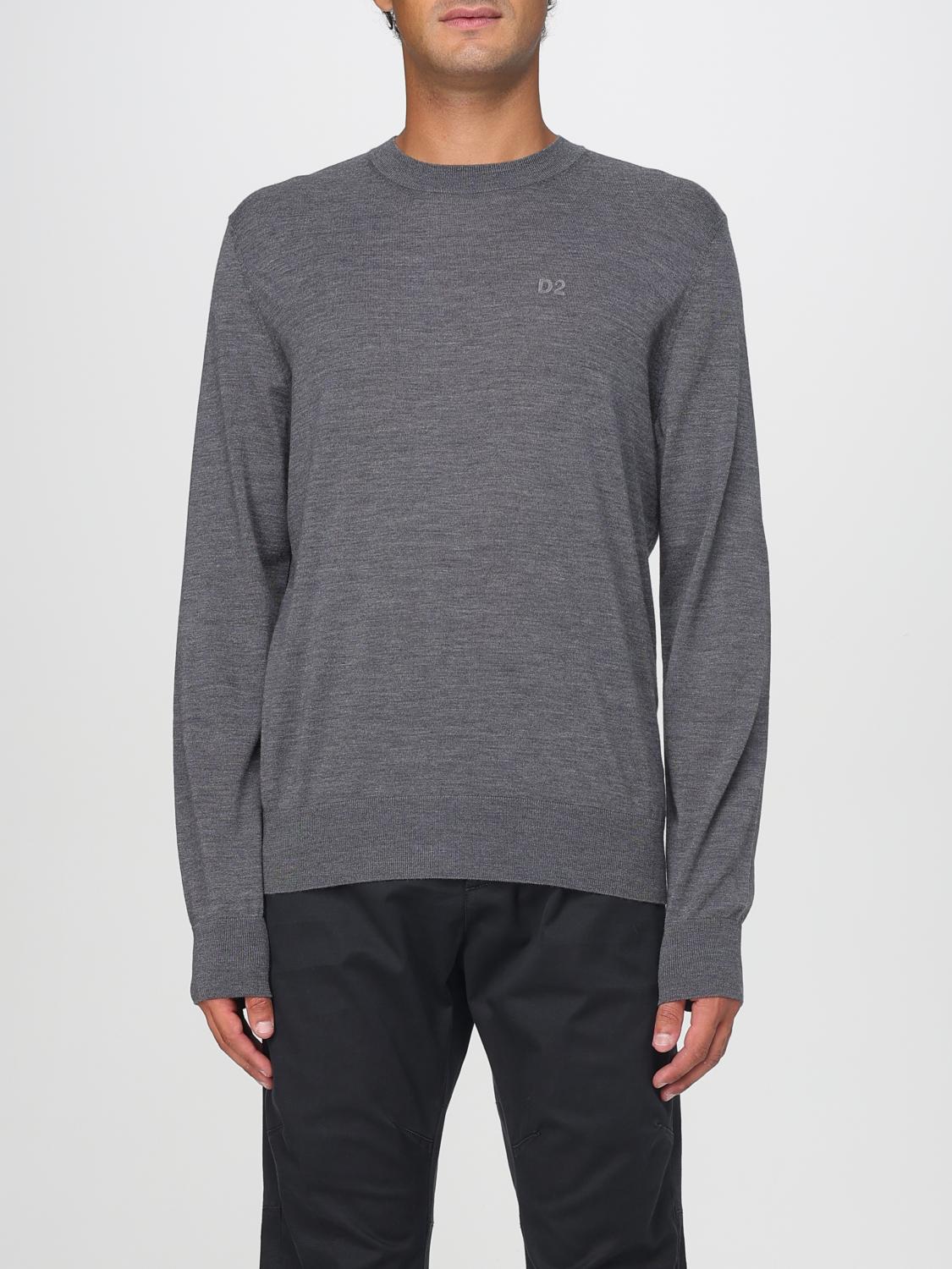 Dsquared2 Sweater Men Color Grey In Gray
